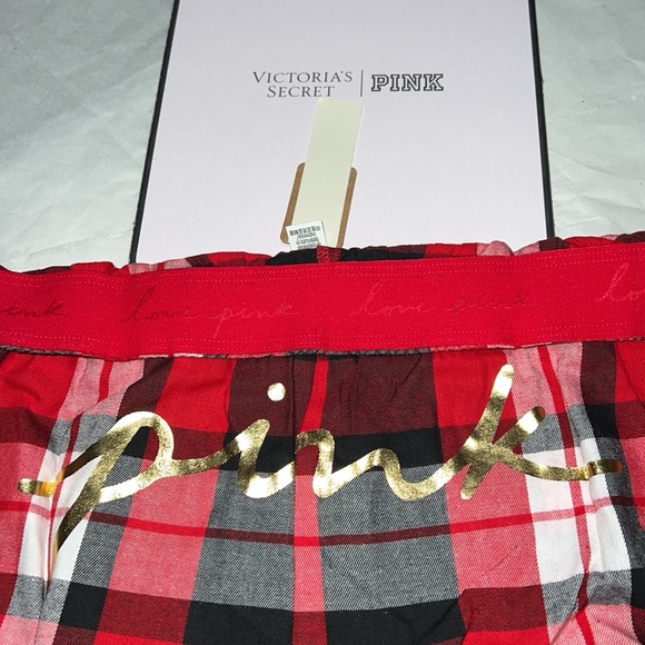(L) Victoria’s Secret Plaid Flannel Pajama Shorts - Picture 11 of 13